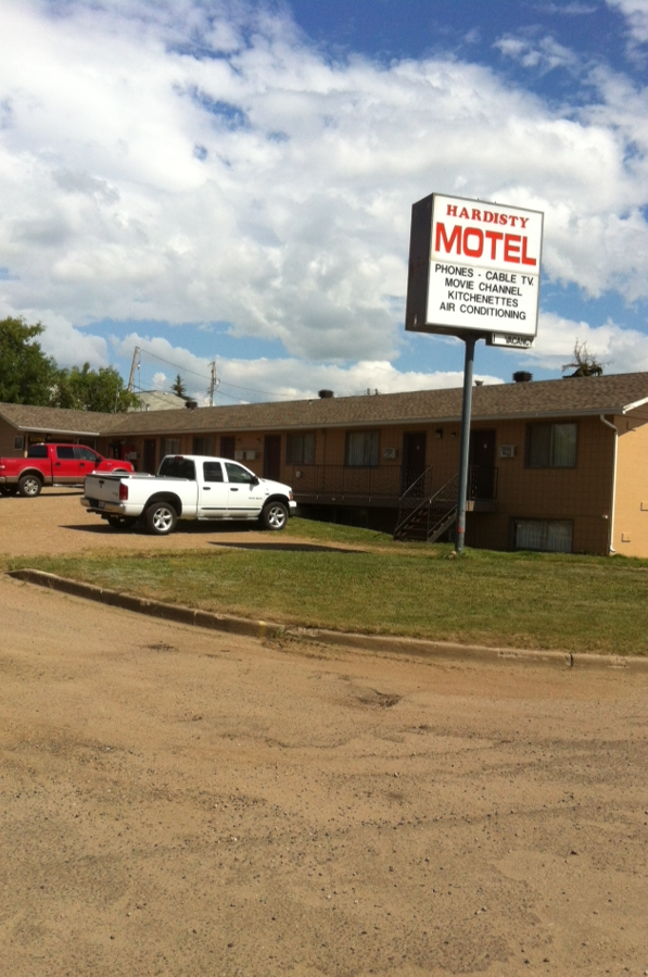Hardisty Motel Exterior foto